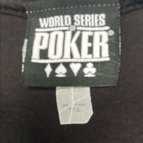 World Series of Poker black t-shirt - Picture 3 of 3